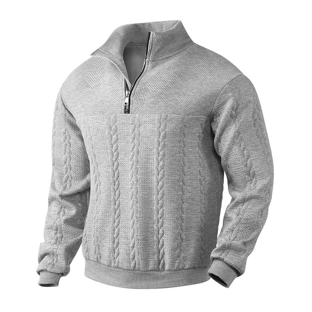 Henry  Luxe Quarter-Zip Pullover