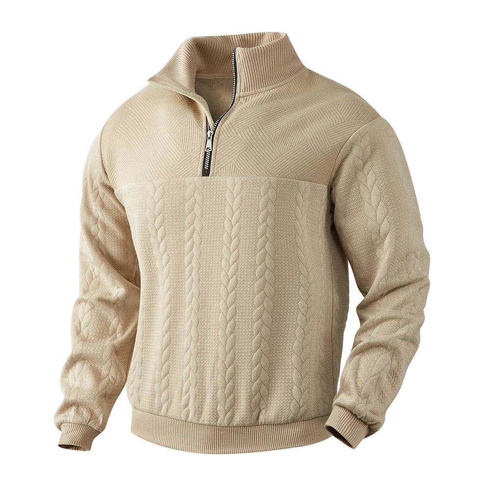 Henry  Luxe Quarter-Zip Pullover