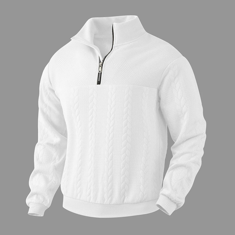 Henry  Luxe Quarter-Zip Pullover