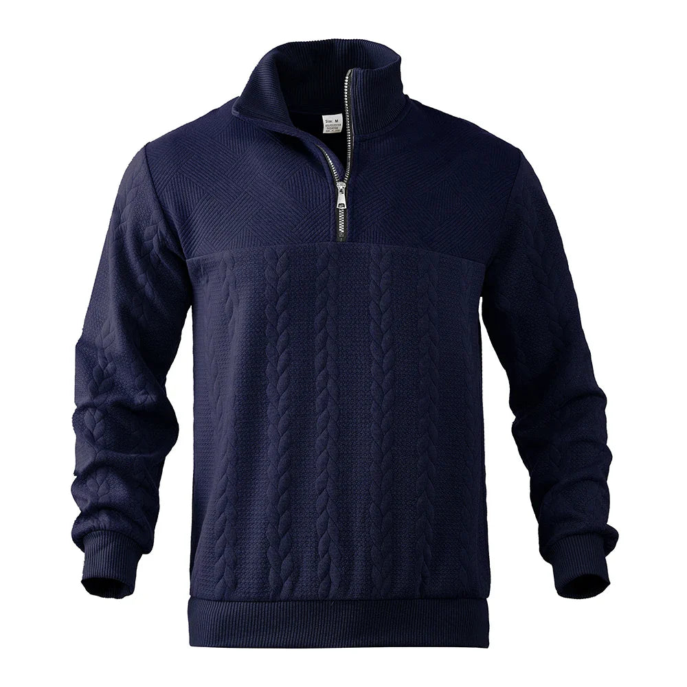 Henry  Luxe Quarter-Zip Pullover